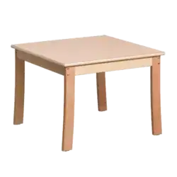 TABLE BALEARES mélaminé chant ABS - 60 x 60 cm
