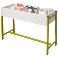 BAC A LIVRES sur piétement - H85 cm