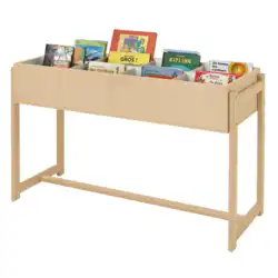 BAC A LIVRES sur piétement - H85 cm