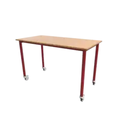 TABLE BERMUDES mélaminé chant ABS - 120 x 60 cm