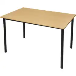 TABLE BERMUDES mélaminé chant ABS - 120 x 80 cm