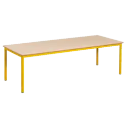 TABLE BERMUDES mélaminé chant ABS - 200 x 80 cm