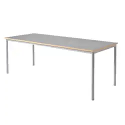 TABLE BERMUDES mélaminé chant ABS - 200 x 80 cm