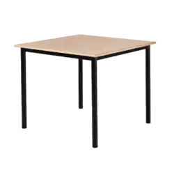 TABLE BERMUDES mélaminé chant ABS - 60 x 60 cm