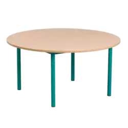 TABLE BERMUDES mélaminé chant ABS - Ø100 cm
