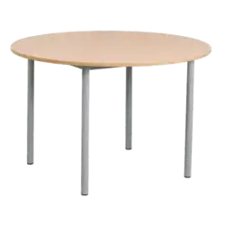 TABLE BERMUDES mélaminé chant ABS - Ø100 cm