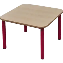 TABLE BERMUDES mélaminé chant ABS - 60 x 60 cm