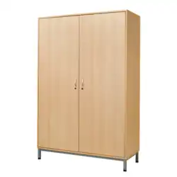 Armoire haute 2 portes battantes