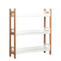 RAYONNAGE BREST piètement bois - H120 cm