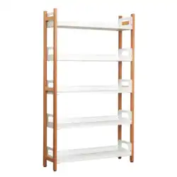 RAYONNAGE BREST piètement bois - H180 cm