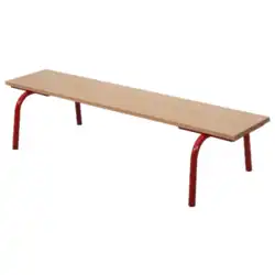 BANC SANS DOSSIER mélaminé - L160 cm