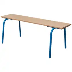 BANC SANS DOSSIER mélaminé- L160 cm 
