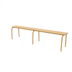 BANC SANS DOSSIER hêtre massif - L200 cm 