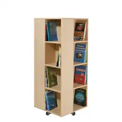 BIBLIOTHEQUE TOURNANTE  - 60 x 60 cm