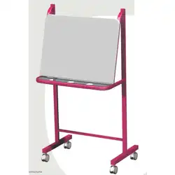 CHEVALET DOUBLE FACE surface émaillée - L90 cm