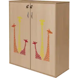ARMOIRE CLE DES CHAMPS 2 portes - L105 cm