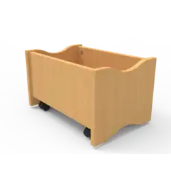 CHARIOT CLE DES CHAMPS  - L44 cm sur roulettes