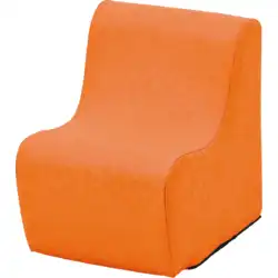 CHAUFFEUSE 1 place mousse - Tissu enduit Hauteur 26 cm