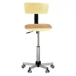 CHAISE REGLABLE sur roulettes - H42 à 60 cm