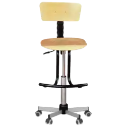 CHAISE REGLABLE sur roulettes - H52 à 70 cm repose pied