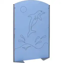 CLAUSTRA DAUPHIN mélaminé - L110 cm