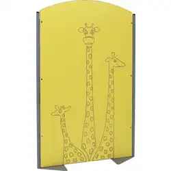 CLAUSTRA GIRAFE mélaminé - L110 cm