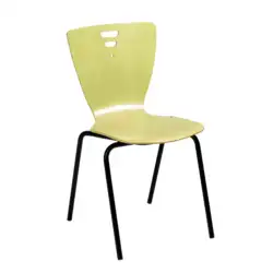 CHAISE CLASSIQUE 4 pieds - empilable coque lasuré