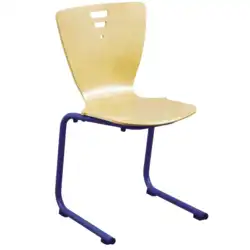 Chaise Maternelle - Appui sur Table, Piètement Luge, Coques Classiques