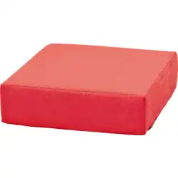 Pouf carré "Clé des champs" - h 20cm