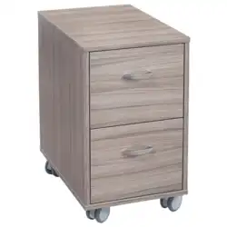 CAISSON ENZO sur roulettes - H69 cm 2 tiroirs