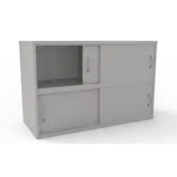 ELEMENT DE RANGEMENT porte coulissante  - L100 cm