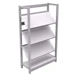 BIBLIOTHEQUE JUPITER Elément de départ - H150 cm 3 tablettes inclinées