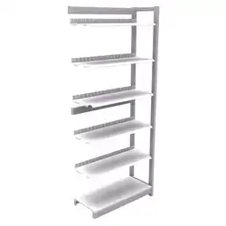 BIBLIOTHEQUE JUPITER Elément suivant - H200 cm 5 tablettes droites