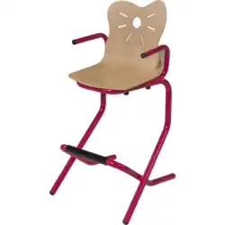 CHAISE HAUTE KARINE  - appui sur table repose pied