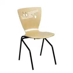 CHAISE MUSIQUE 4 pieds appui sur table - empilable