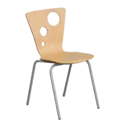 CHAISE OXYGENE 4 pieds - empilable