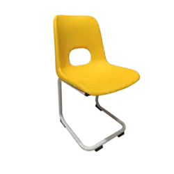 CHAISE ROBIN coque plastique -  piètement luge