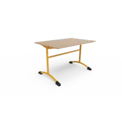 TABLE SHETLAND stratifié chant ABS - 120 x 80 cm