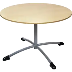 TABLE SHETLAND stratifié chant ABS - Ø120 cm