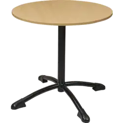 TABLE SHETLAND stratifié chant ABS - Ø80 cm