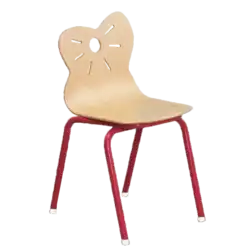 Chaise maternelle « Souris » avec embouts enrobant