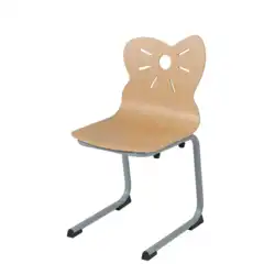 CHAISE SOURIS piètement luge - empilable appui sur table