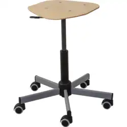 TABOURET REGLABLE sur roulettes - H42 à 60 cm