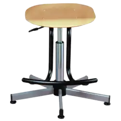 TABOURET REGLABLE  - H42 à 60 cm avec repose pied