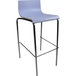 TABOURET HAUT  - assise stratifié 2 faces