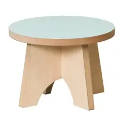 TABOURET BOIS mélaminé chant ABS