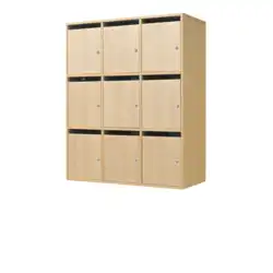 CASIER POUR PROFESSEURS 9 cases - L100 cm