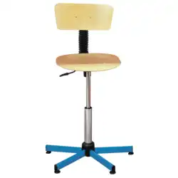 CHAISE REGLABLE sur patin - H42 à 60 cm