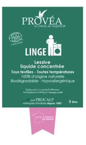 Lessive linge liquide écologique 20l