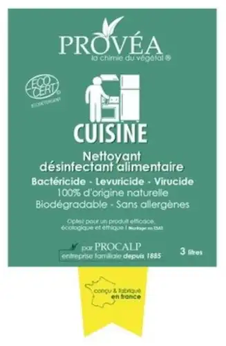 Nettoyant désinfectant Alimentaire